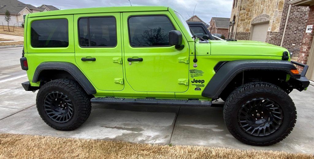 Justin Texas Window Tinting Jeep Wrangler