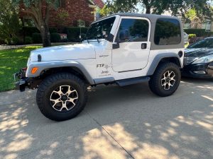 Jeep Wrangler Window Tint, Highland Village Texas Window Tint