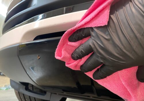 Range Rover Undercarriage Cleaning